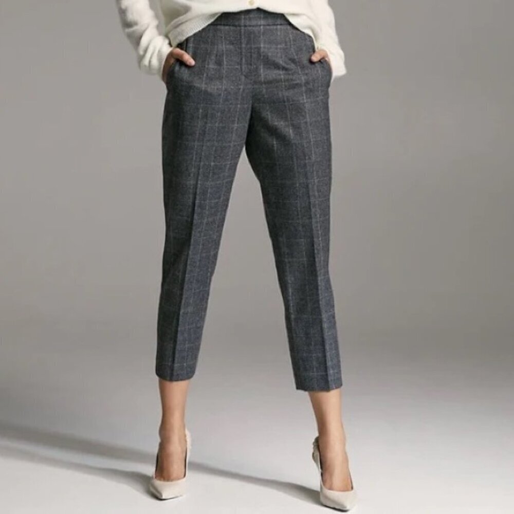 BABATON | Aritzia Cohen Wool Cashmere Plaid Pant | Sz. 2